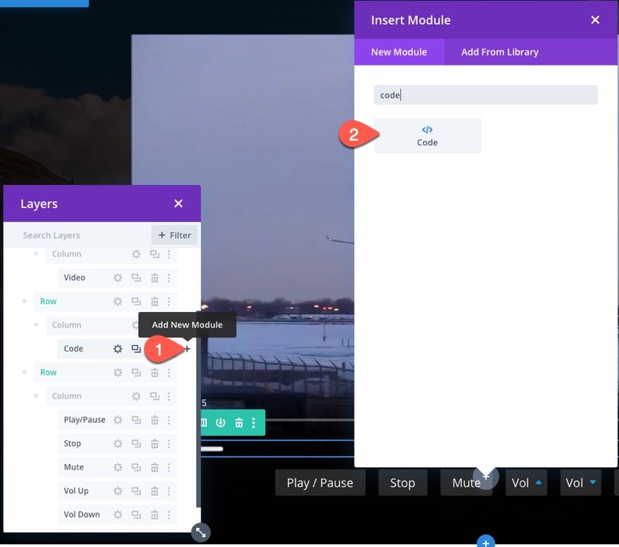 divi controlli video html5 personalizzati