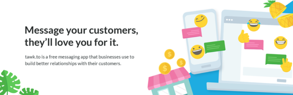 Tawk.Pentru chat live