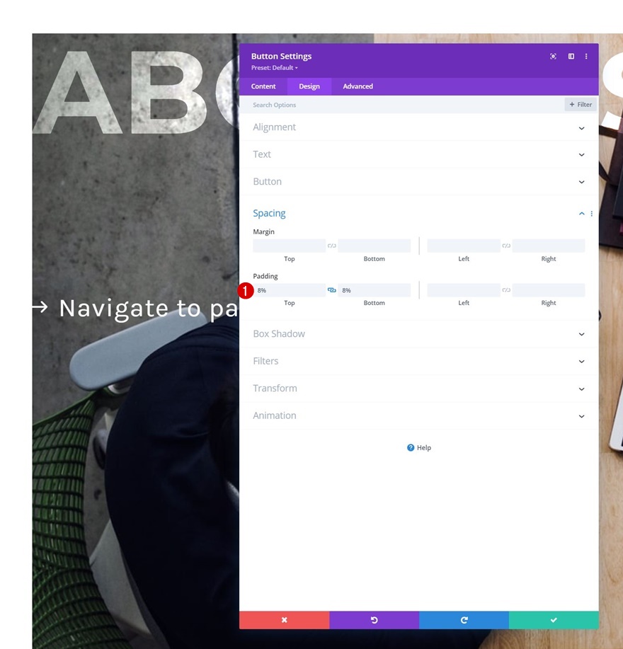 transizioni di copia parallasse