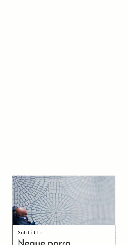 défilement horizontal gsap