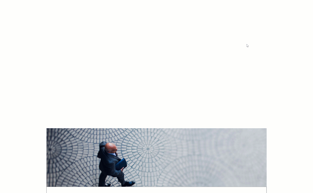 défilement horizontal gsap