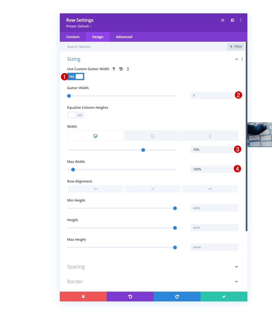 défilement horizontal gsap
