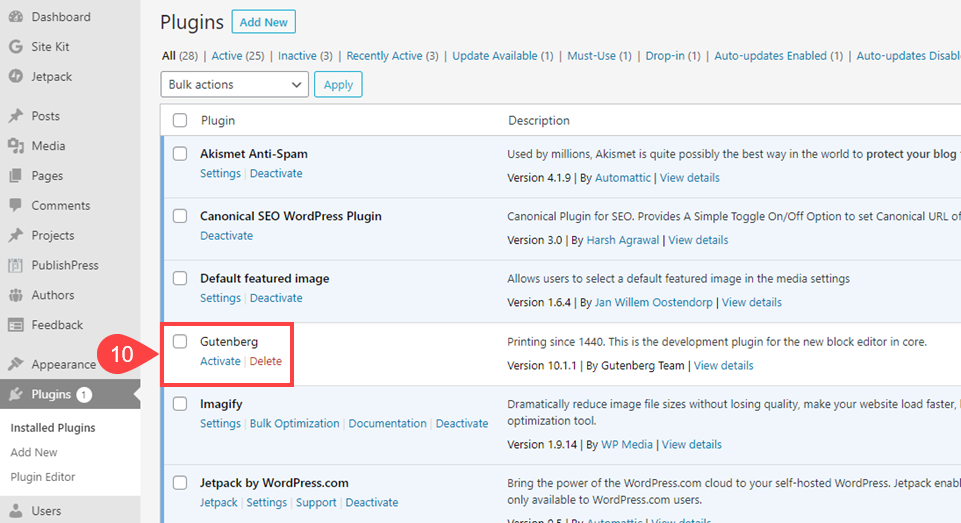 如何通過 sftp 安裝 wordpress 插件並準備激活