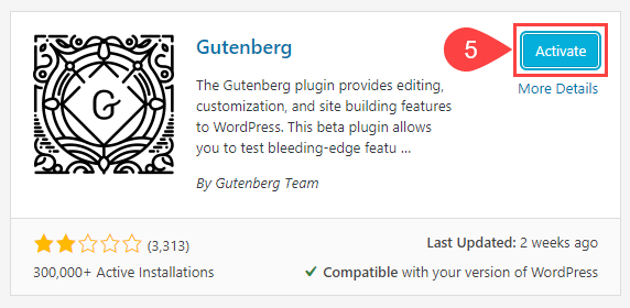 安裝並激活插件