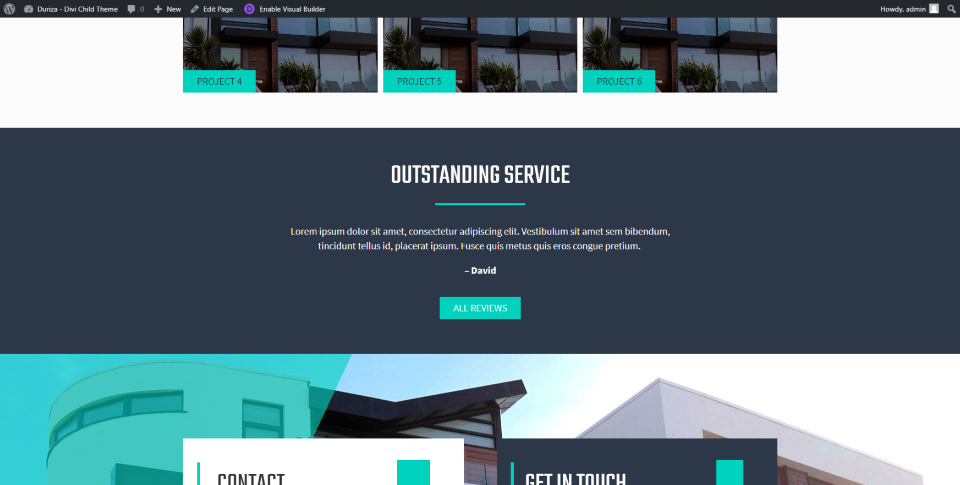 Bagian Testimonial Halaman Beranda Duriza