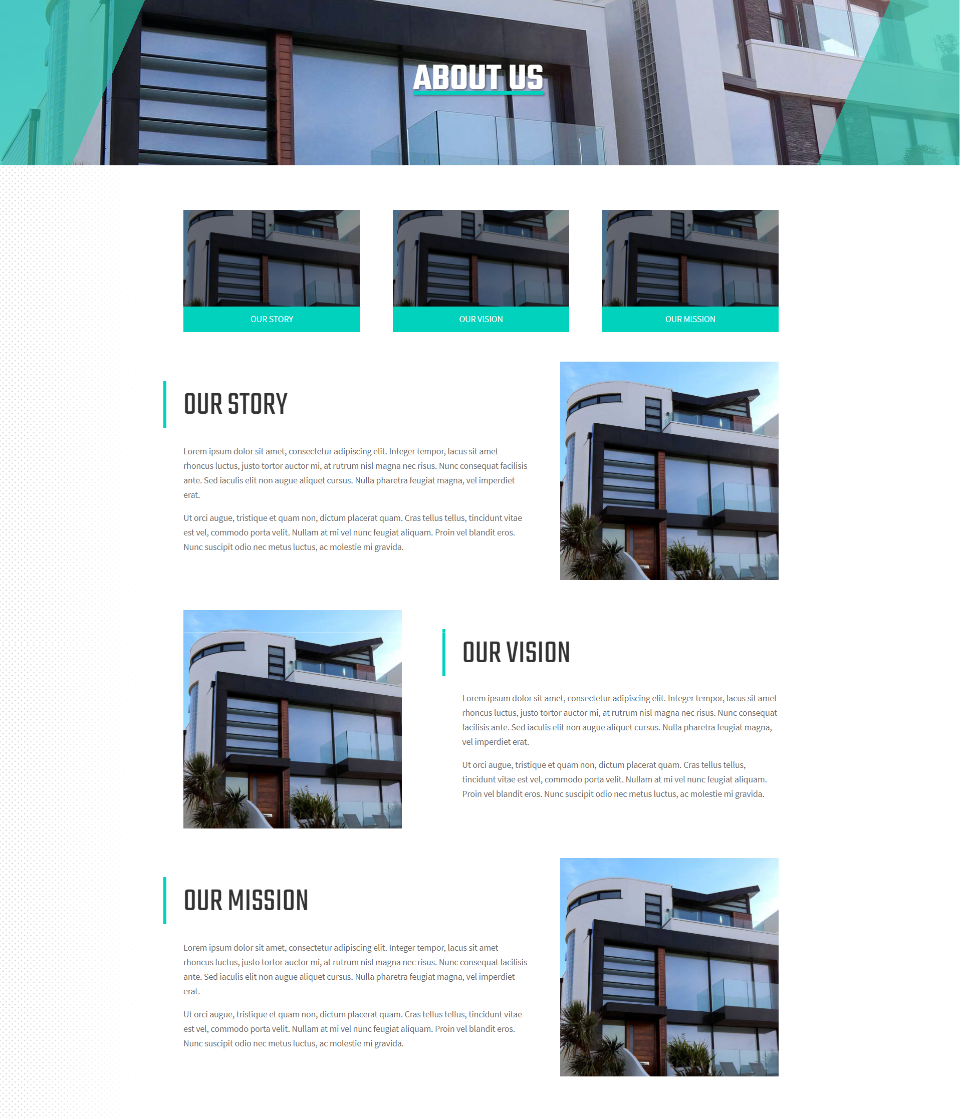 Duriza Divi Child Theme Tentang Kami Halaman