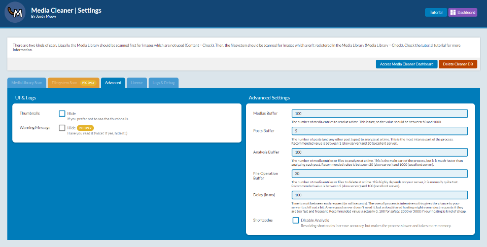 منظف الوسائط