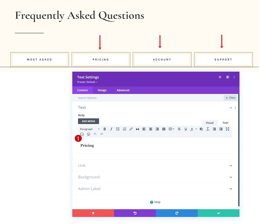 tab faq