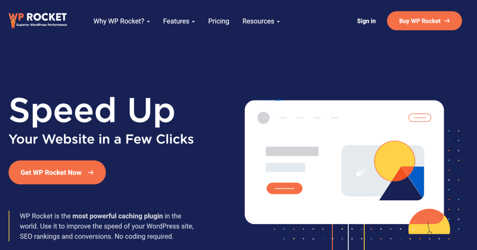 Plugin WP Roket.