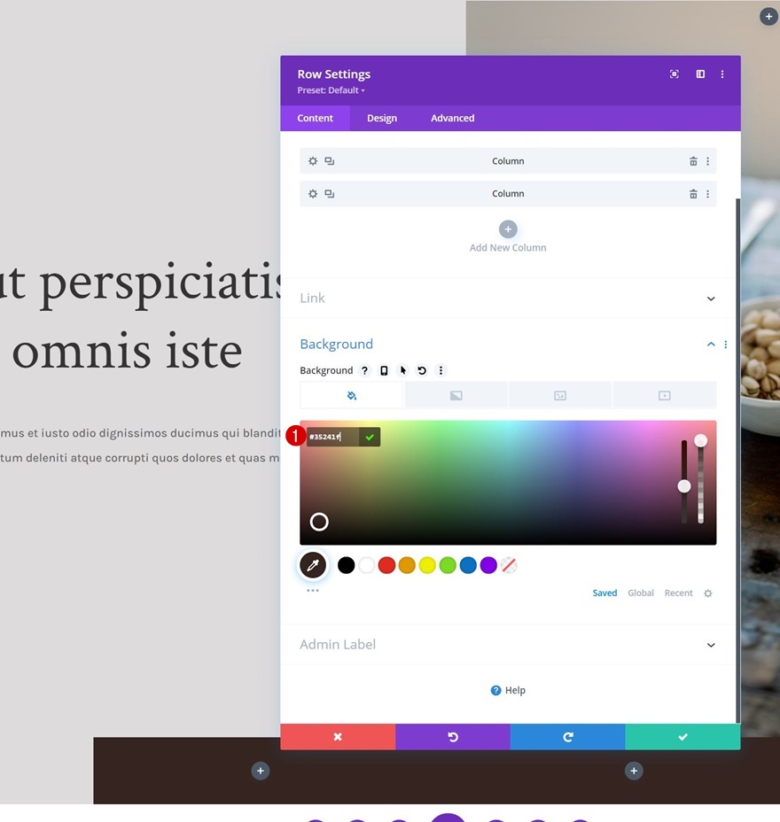 coprire la sezione degli eroi