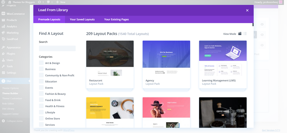 plugin divi constructeur 404