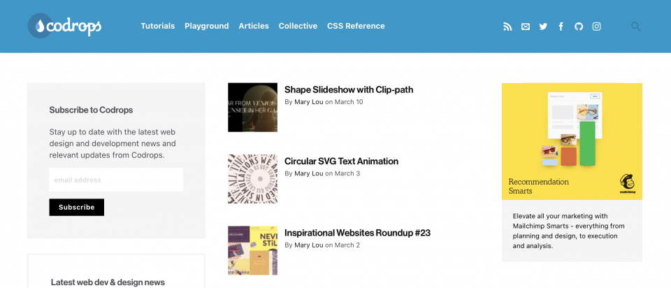 blogs de web design
