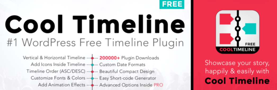 Wtyczka Cool Timeline WordPress.