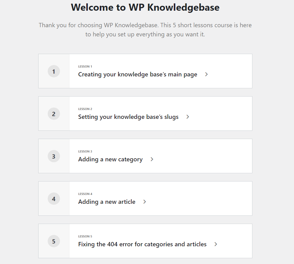 WP Knowledgebase