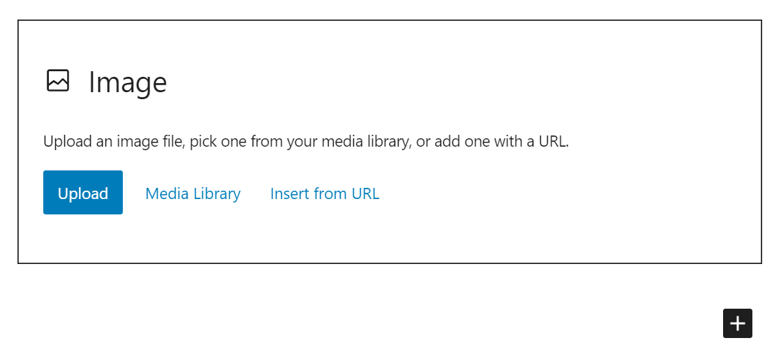 Blok obrazu WordPress