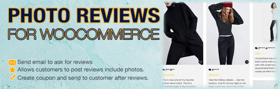 WooCommerceプラグインの写真レビュー