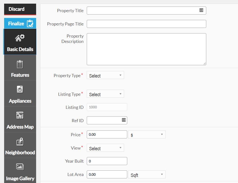 WPL RealEstateプラグインを使用して新しいリストを追加する