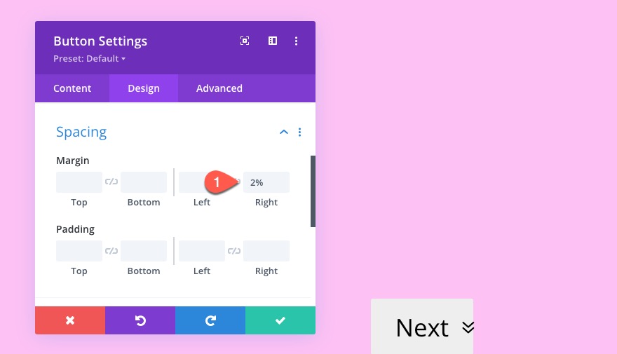 liens de navigation de page collante vers les sections de divi