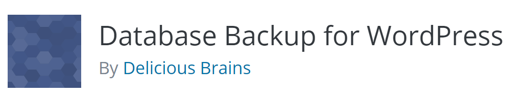 Pluginul Backup de baze de date pentru WordPress