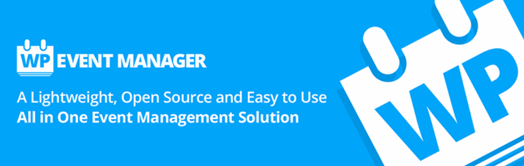 El complemento WP Event Manager