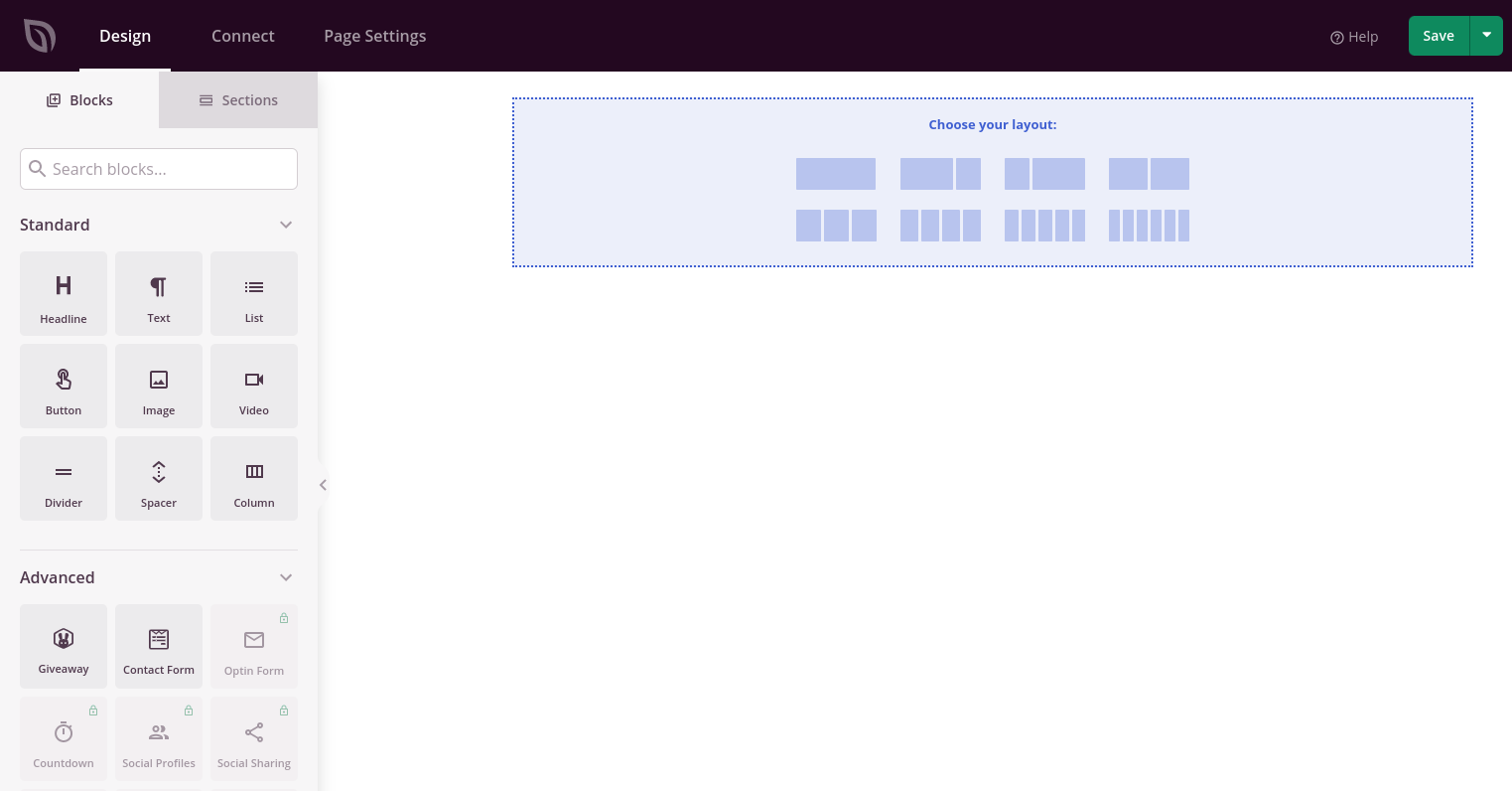 ตัวแก้ไขหน้า Landing Page ของ SeedProd
