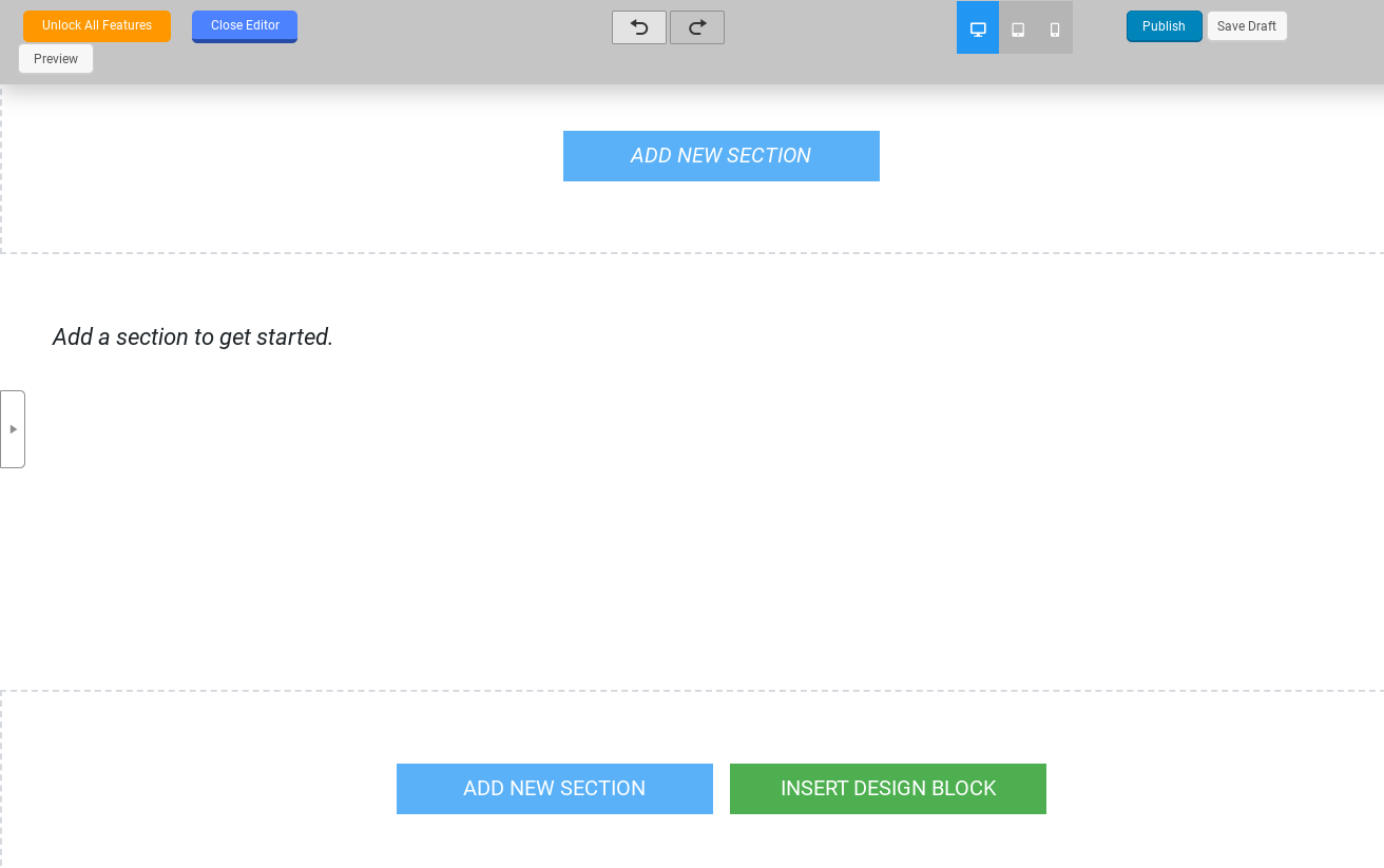 ตัวแก้ไขเครื่องมือสร้างหน้า Landing Page