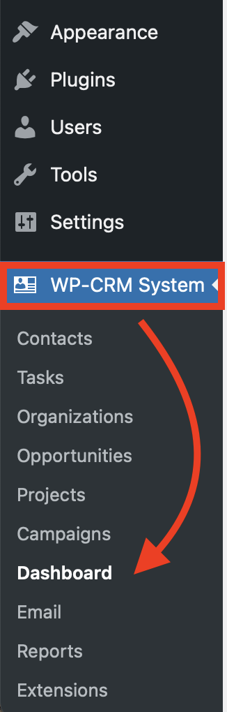 ระบบ WP-CRM