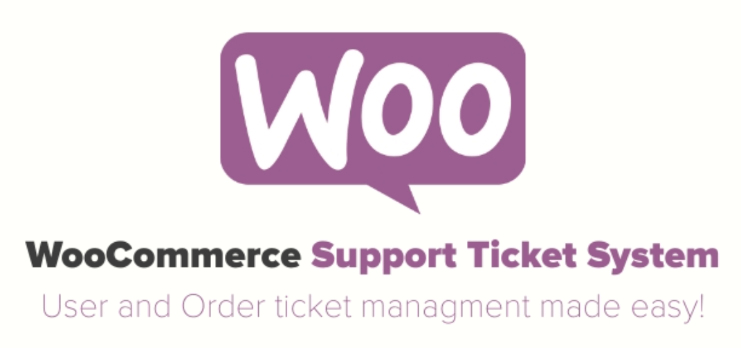 ปลั๊กอิน WooCommerce Support Ticket