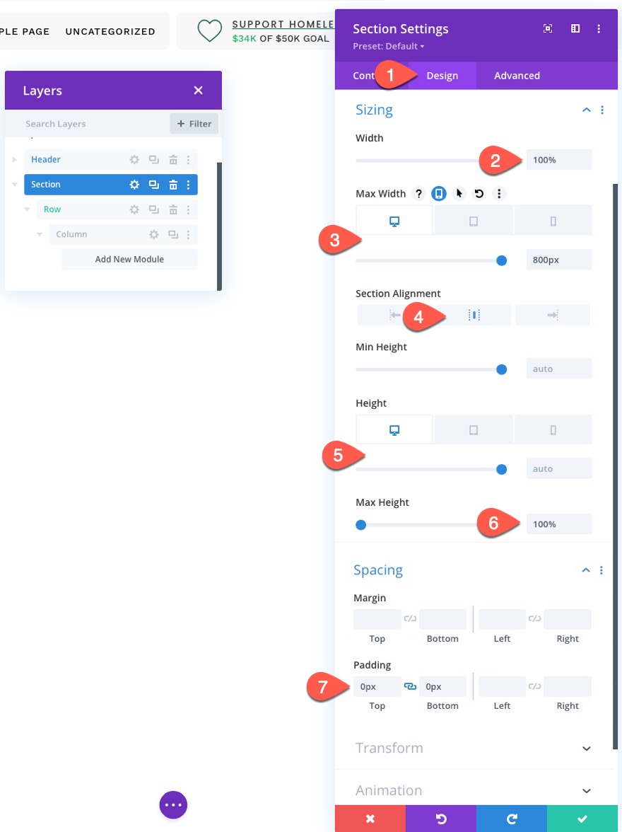 divi modulo di accesso popup con pulsanti di accesso/disconnessione