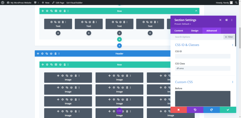 Третий пример фильтра Divi