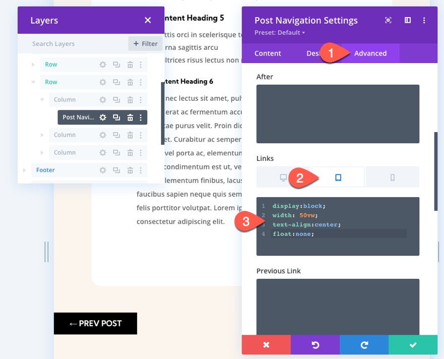 divi 스티커 게시물 탐색 모음