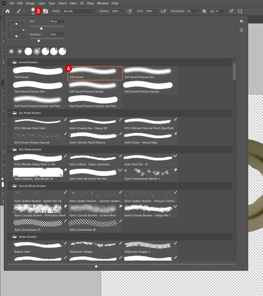 двухслойный фон