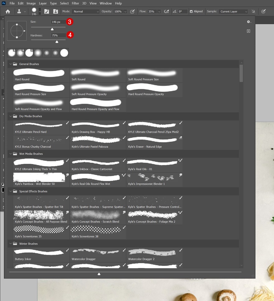 двухслойный фон