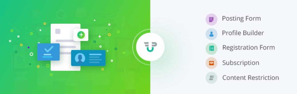 WP 用户前端插件。