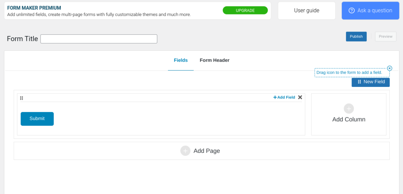 Демонстрация плагина Form Maker.