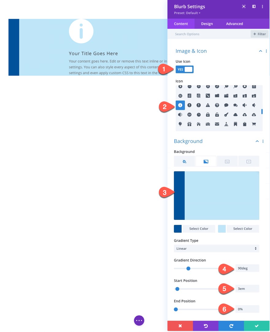 กล่องเนื้อหาสไตล์ Divi