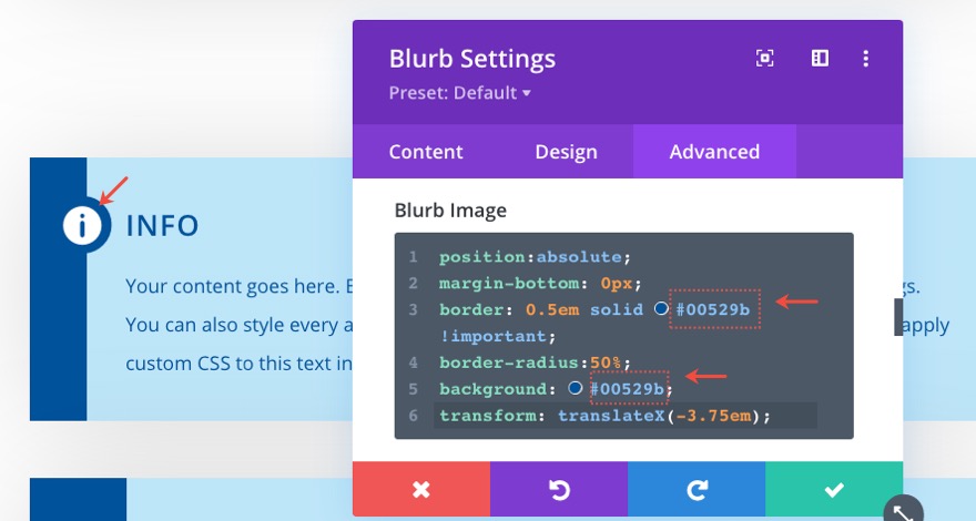 กล่องเนื้อหาสไตล์ Divi