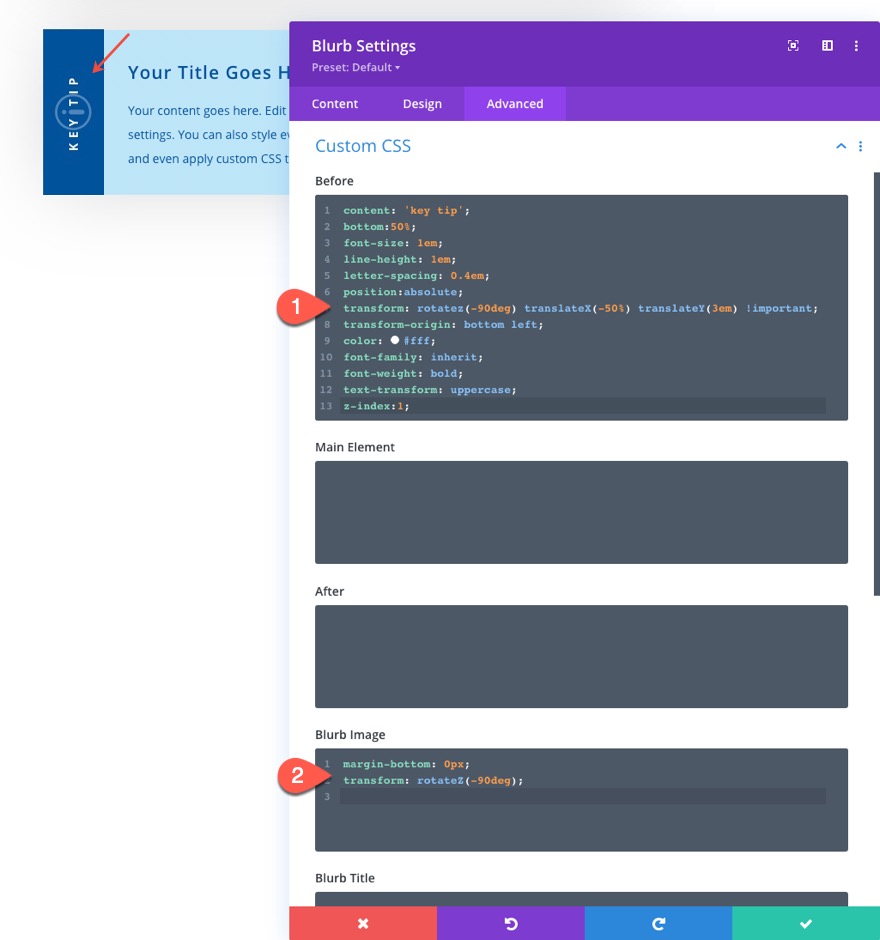 กล่องเนื้อหาสไตล์ Divi