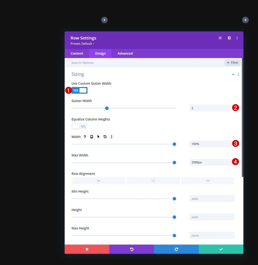 Bildraster aufdecken