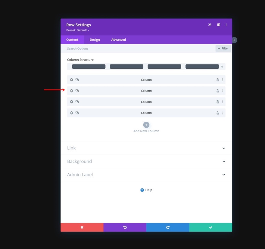 Bildraster aufdecken