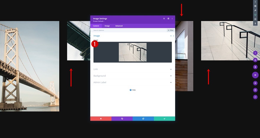 Bildraster aufdecken