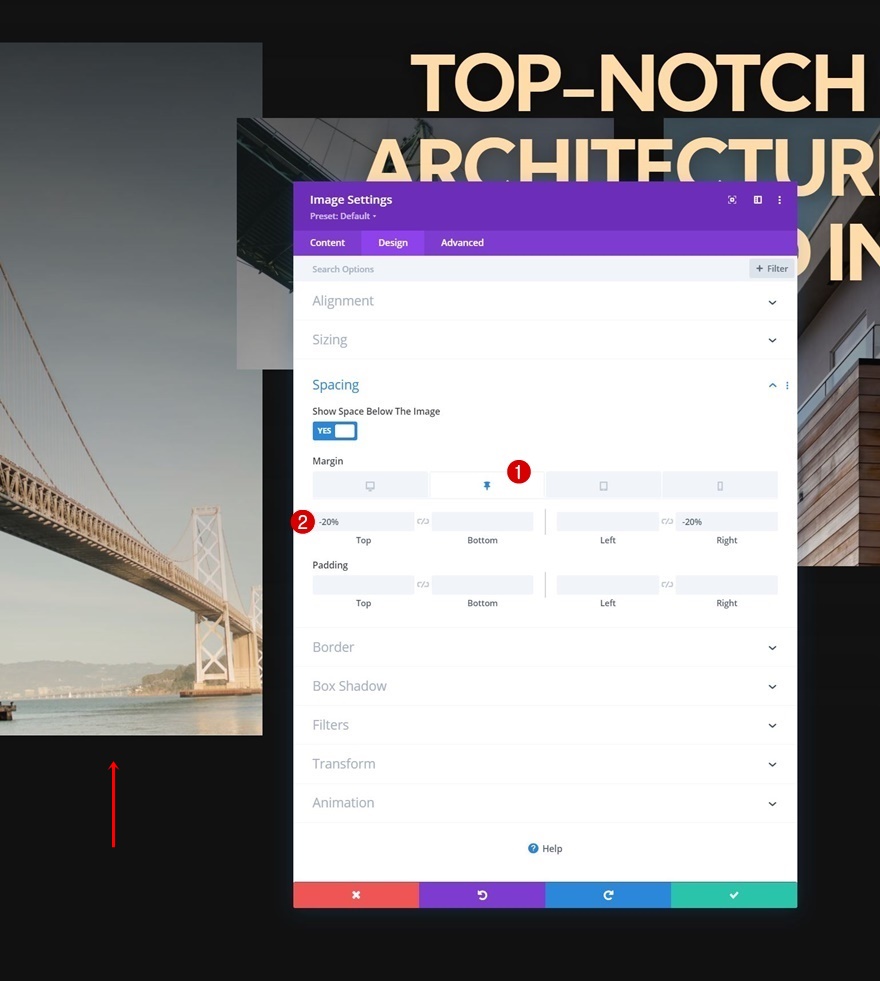 Bildraster aufdecken