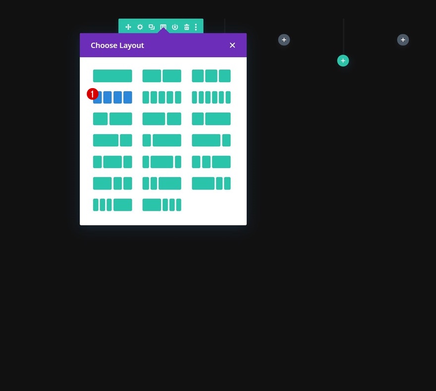 Bildraster aufdecken