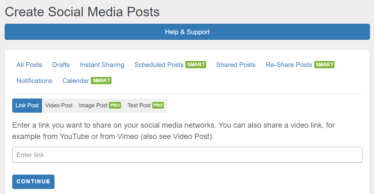 Создание сообщений в социальных сетях из WordPress