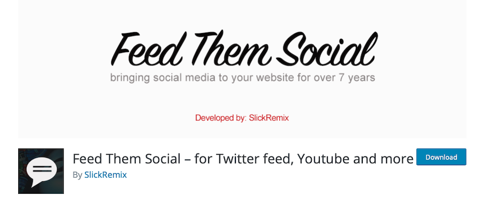 твиттер виджет wordpress