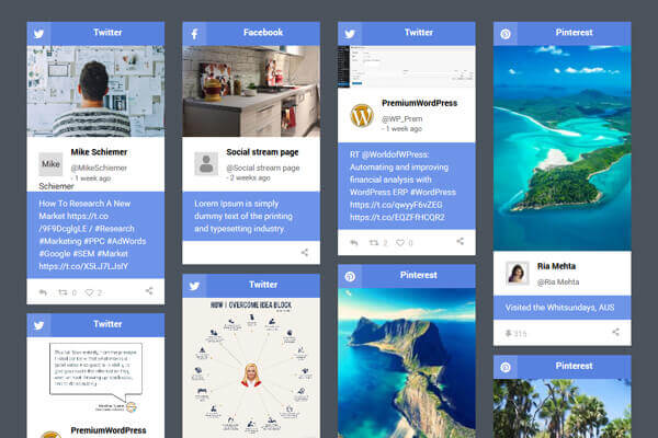 твиттер виджет wordpress