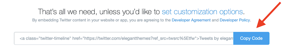 твиттер виджет wordpress