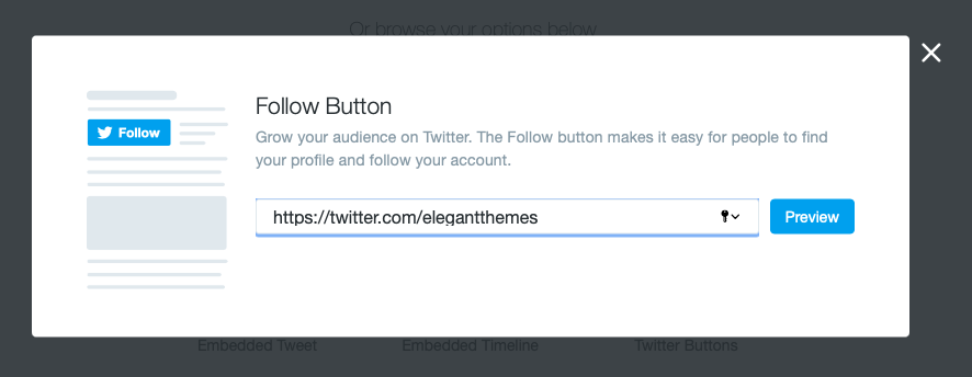 твиттер виджет wordpress