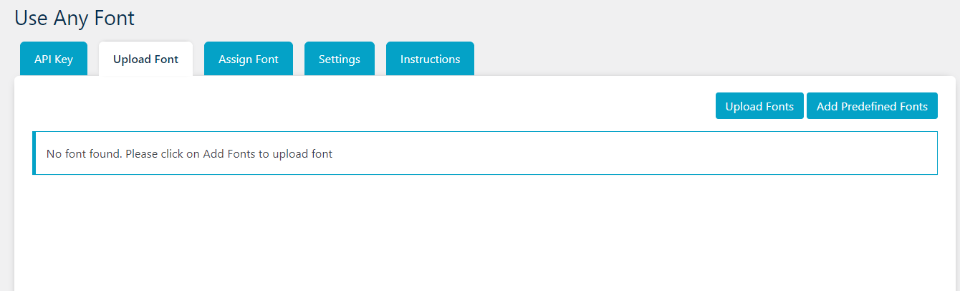 Использовать любой шрифт