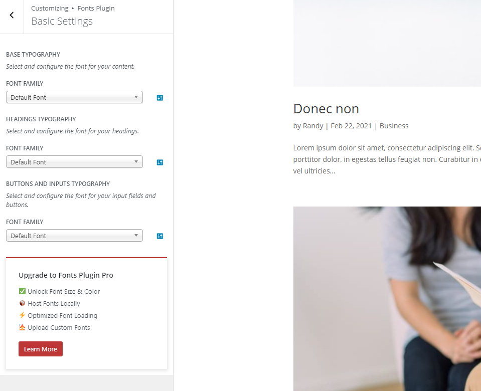 Типография Google Fonts